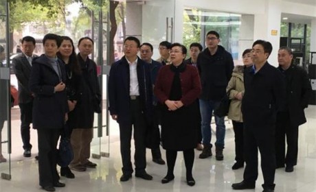 国家商务部有关领导调研南京市家庭服务业发展工作