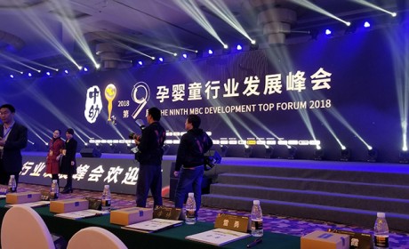 孙海艇作为特邀嘉宾出席第九届中国孕婴童行业发展峰会
