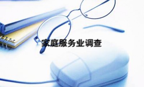 嵩明县开展家庭服务业调查